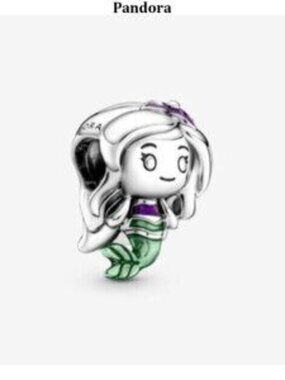 Pandora Disney The Little Mermaid Ariel Charm